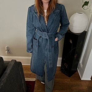 House of Harlow 1960 Denim Trench Coat